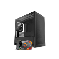คอมพิวเตอร์ตั้งโต๊ะคุ้มค่า AMD Ryzen 5 3400G | RAM 16GB / SSD NVMe 512GB (เคส NZXT H3 Flow ระบายอากา