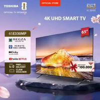 [FREE ONGKIR JABODETABEK] Toshiba TV 65" 4K Smart TV - Dolby Vision Atmos MEMC VRR ALLM Voice Contro