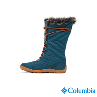 Columbia 哥倫比亞 女款 - MINX MID III 蓄熱防水長筒雪靴-孔雀藍 UBL59640PC-HF