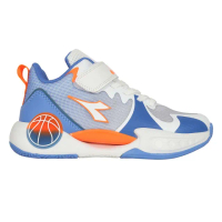 【DIADORA】22.5-25CM_男大童鋒速籃球鞋-超寬楦-魔鬼氈 運動 訓練 慢跑(DA11169)