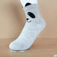 100pairs/lot fedex fast Cute Unisex Men Women 3D Printed Lovely Cartoon Panda Socks Cotton casual socks