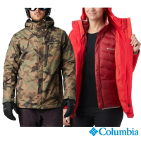 Columbia 哥倫比亞 官方旗艦 男女款- Omni-TECH防水鋁點保暖外套(年終特談商品)