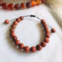 Gelang Bracelet Tali Serut Batu Pasir Emas