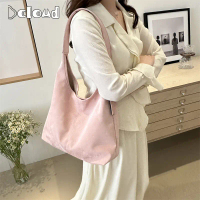 Beg Besar Serbaguna Retro, DCLOUD, Untuk Wanita, Kapasiti Besar, Sesuai untuk Ulang-alik, Beg Tote S