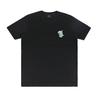 PAUL SMITH胸前小LOGO卡通風噴漆罐圖案設計有機純棉短袖T恤(男款/黑x莫蘭迪綠)