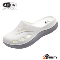 ด้วยมือ ADDA 2density รองเท้าแตะ รองเท้าลำลอง สำหรับผู้หญิง แบบสวมหัวโต รุ่น 5TD1AW2 (ไซซ์ 4-6) #