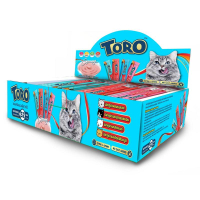 ~ ขนมแมวเลีย toro โทโร โทโร่ แพค 52หลอด สุดคุ้ม(แมว 2เดือนขึ้นไป) วันหยุดเทศกาล
