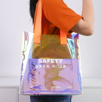 鐳射袋透明手提袋活動禮品包裝袋