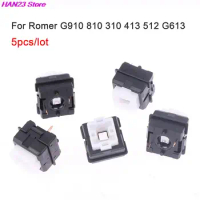 5Pcs 1.2 X 1.5 cm Romer-G Switch For Logitech G910 G810 G310 G413 G512 G613 Mechanical Keyboard Shaft Change Shaft Black Switch