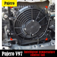 Intelligent Temperature Control Fan For Mitsubishi V73 V97 V93 Montero Pajero Water Tank High Temperature Radiator
