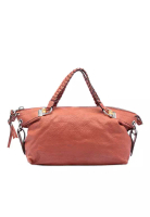 Gucci 二手 Gucci 中型竹節皮革托特包