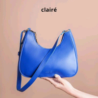Clairé Authentic - CRESCENT Bag - Blue