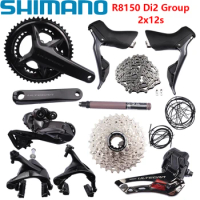 Shimano ULTEGRA Di2 Groupset R8150 2x12s Groupset R8000 Rim Brake R8100 Crankset R8150 FD R8150 RD Original Shimano Di2 Groupset