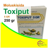 Toxiput 5 GR 500 gr moluskisida insektisida insectiside hama racun siput anggrek bibit tanaman 250 g