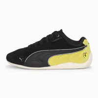 Sepatu casual Ferrari Speedcat PUMA Black-Speed Yellow 309125 01 44
