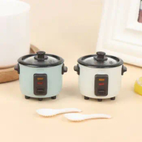 Excelent Play Scene Doll Food Mini Rice Cooker Kitchen Appliances Model Doll House