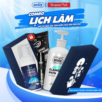 Combo lịch lãm Bọt vệ sinh nam giới, Sữa tắm body nam, Nước hoa cao cấp Oniiz - Quà Tặng sữa rửa mặt