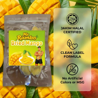 【COD】NEW! PREMIUM QUALITY MR RAMBO Harum Manis Dried Mango 150g | Terlajak Sedap! (NEW PACKAGING）