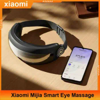 Xiaomi Mijia Intelligent Eye Massager Hot compress Zone Massage Visual Folding Massage Glasses Custom Eye Health For Mi Home APP
