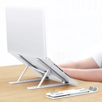 Foldable Laptop Stands ABS Portable Laptop Holder Tablet Stand 10 Gears Adjustable Computer Support For MacBook Air Pro ipad