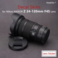 Z 24-120 F4S / 24120F4 Lens Skin Premium Decal Skin for Nikon NIKKOR Z 24-120mm f/4 S Lens Protector Cover Film Wrap Sticker