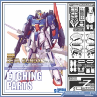 Gundam SH MG 1/100 ZETA GUNDAM VER KA Z Special Etching Sheet Assembled Model Accessories