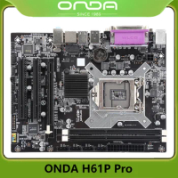 ONDA H61P Pro Motherboard INTEL LGA1155 DDR3 MATX PC Gaming