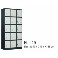 Locker Besi dengan Kunci 9 12 15 18 Pintu