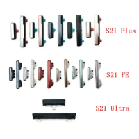 10Pcs Power Button ON OFF Volume Up Down Side Buttons Key For Samsung Galaxy S21 Plus /S21 FE S21 Ultra