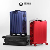 dijualKoper Aluminium Roaming Size Kabin & Bagasi 20-28 Inch B002 - Gun, 28pasti pas
