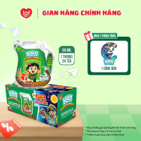 Sữa lúa mạch socola KUN thùng 24 túi x 110ml