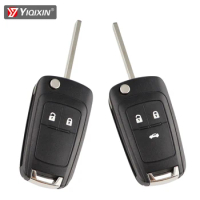 YIQIXIN High Quality Folding For Buick Opel Vauxhall Insignia Astra Zafira Mokka Adam Remote Car Key Shell Cover Case 2/3 Button