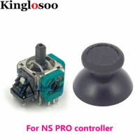 Kinglosoo 3D Analog Axis Joystick Potentiometer for Nintendo Switch NS Pro Controller Thumb Stick Cap