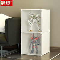 樂高玩具收納盒透明展示架公仔收納柜小型手辦柜子汽車模型展示柜