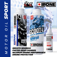 IPONE Katana Scoot Oil 5W40 Fully Scoot 4 Oil 10W40 Gear Oil Trans Scoot Scooter ADV NVX NMAX XMAX