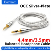 For SONY Audio Technica MDR-1A 1ABT XM4 XM5 1AM2 XM3 MSR7 AR5 SR5 SR3 16Core Earphone Replaceable 4.4mm to 3.5mm Balanced Cable