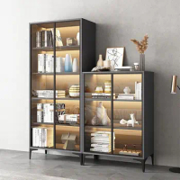 Storage Bookcases Luxury Italian Industrial Display Magazine Living Room Cube Toy Divider Cabinet Desk Libreria Books Furniture