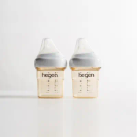 【新加坡 hegen】金色奇蹟PPSU多功能方圓型寬口奶瓶150ml (雙瓶組)_安琪兒_6170020200002