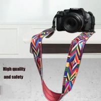 Camera Shoulder Neck 137CM Strap Cotton Leather Belt For Nikon Sony AlphaIII ZV1 DSLR SLR Dji UAV Cameras Strap Accessories