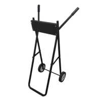 1 Set Outboard Motor Engine Trolley 85 KG Capacity Foldable Outboard Motor Trolley Stand Transport Wheel Boat Engine Carrier