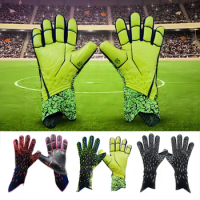 Hot Goalkeeper Gloves Thickened Professional Protection Adults Teenager Goalkeeper Soccer Goalie Football Gloves