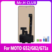 NEW AMOLED For Motorola Moto G52 G82 G71s Edge30 LCD Display Touch Panel Screen Digitizer Assembly Replacement With Tools