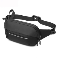 Men Multifunction Expandable Shoulder Bag Waterproof Travel Crossbody Sling Bag Pack Messenger Pack Chest Bag For Male