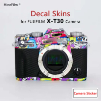 Fuji XT30 Premium Decal Skin Anti-scratch Vinyl Wrap Film for FujiFilm X-T30 Camera Protector Cover Sticker