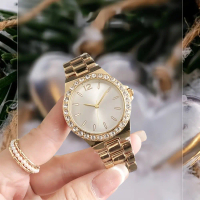 Jam Tangan Sentuh, Jam Tangan Gelang Wanita, Jam Tangan Wanita, Jam Tangan Bunga, Jam Tangan Emas Ma