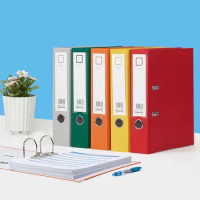 Multicolor Large Ring Binder A4 Lever Arch File Folder For Documents A4 Organizer Office Supplies Le