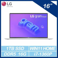 【LG 樂金】 gram 16吋 輕贏隨型OLED極致輕薄筆電 - 極光白 (i7) 16Z90RS-G.AA77C2