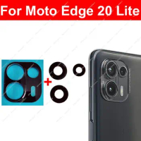 Rear Camera Lens Glass For Motorola MOTO Edge 20 Lite Back Camera Glass Lens Adhesive Sticker Replacement