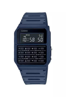 Casio Men's Data bank CA-53WF-2BDF Blue Resin Band Calculator Watch