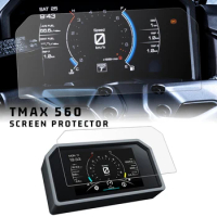 FOR Yamaha TMAX 560 Tech Max 2022 - Motorcycle Scratch Cluster Protection Instrument Film accessories accessory Screen Dashboard